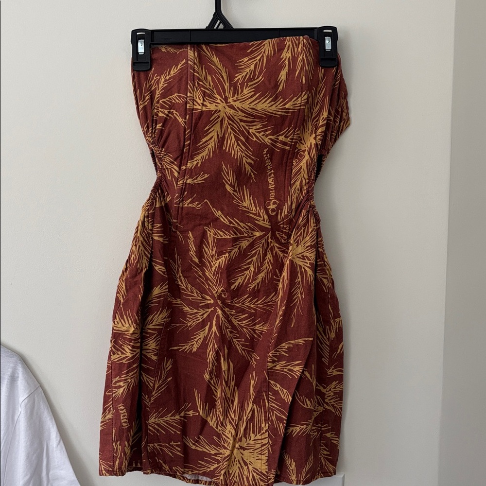 Strapless cutout Dress